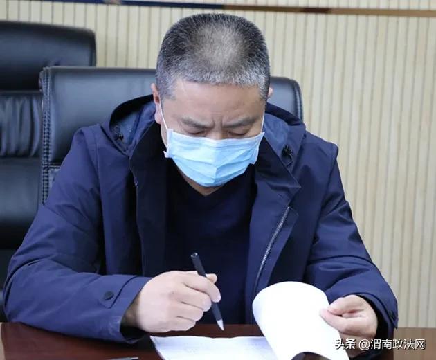 韩城检察: 肩负法警职责 守护单位安全