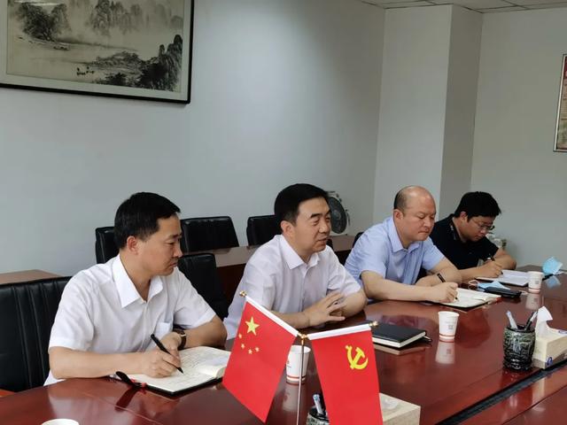 亢振峰赴中国证券监督管理委员会陕西局对接工作（图）