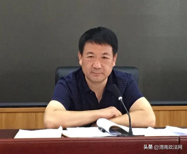 领导率先垂范 全面清查整顿——韩城市检察院召开清查整顿活动工作推进会（图）