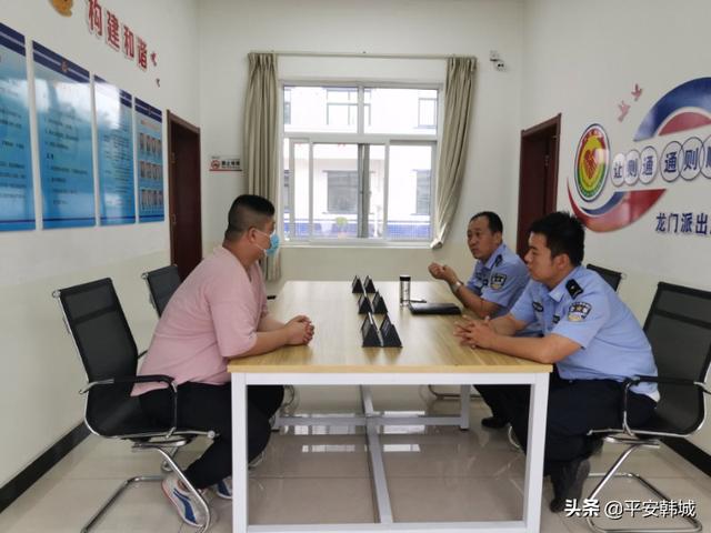 龙门派出所编织治安“三张网” 提升群众满意度