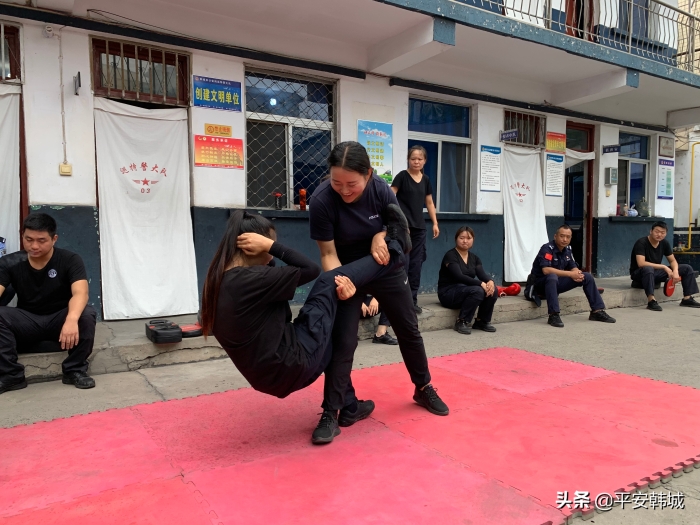 【全警大练兵】拉动演练担使命 刻苦训练不放松 ——韩城巡特警持续开展实战格斗集中训练