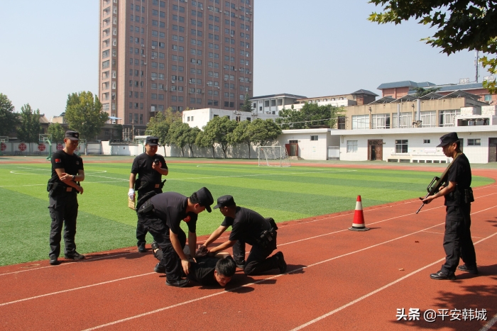 【全警大练兵】渭南市公安局警训处到韩城市公安局调研警务实战技能训练工作