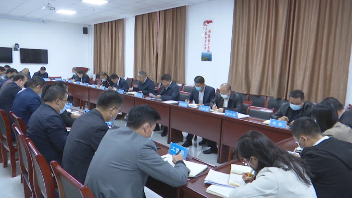 韩城市召开脱贫攻坚第十四次领导小组会议（图）