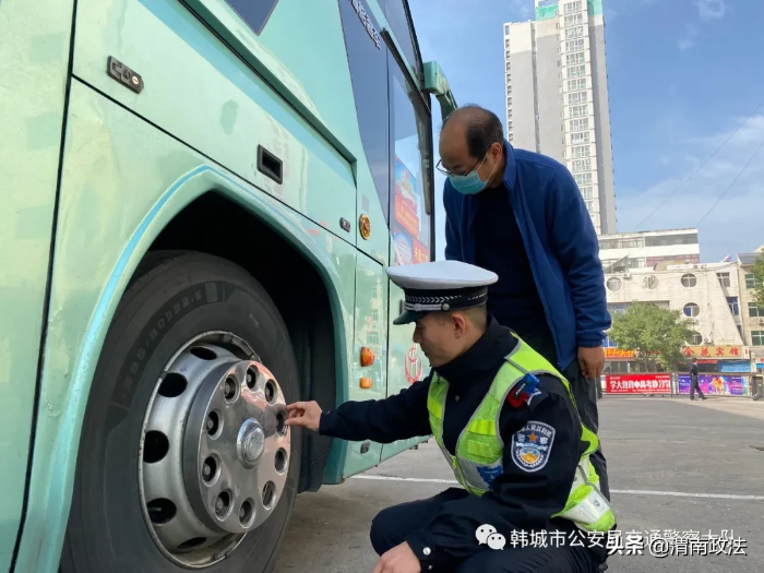 韩城市公安局交警大队开展“四大行动”推进农村道路交通事故预防工作（组图）