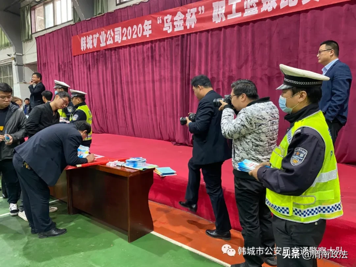 韩城市公安局交警大队开展“四大行动”推进农村道路交通事故预防工作（组图）