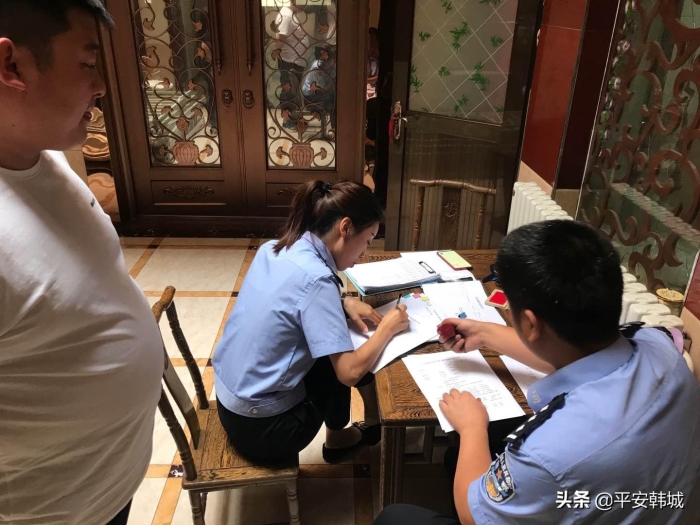 乔南派出所创新推出“五勤式”行业场所管理服务