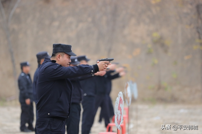渭南市公安局警训处到韩城市公安局督导检查警务实战技能训练工作