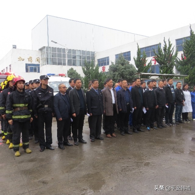 乔南派出所联合自来水厂开展反恐演练