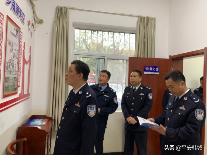 省厅治安局副局长李玉获一行到龙门派出所调研指导工作