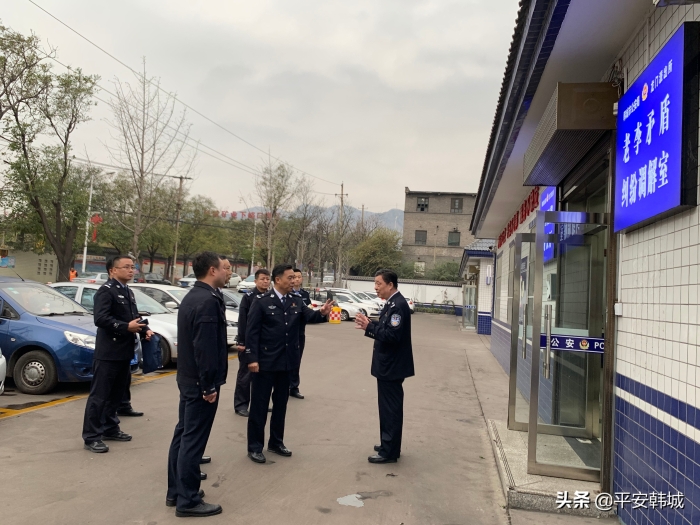 省厅治安局副局长李玉获一行到龙门派出所调研指导工作
