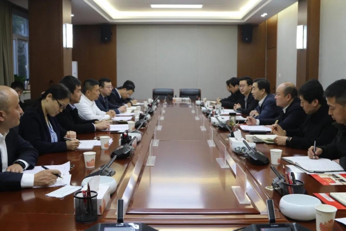 韩城市与中国铁塔陕西公司洽谈信息化建设合作（图）
