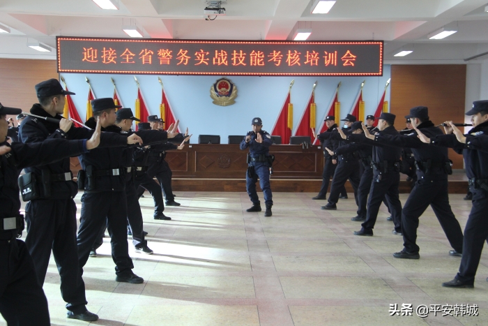 练兵先练长   强兵先强将—韩城市公安局开展警务实战迎考培训会