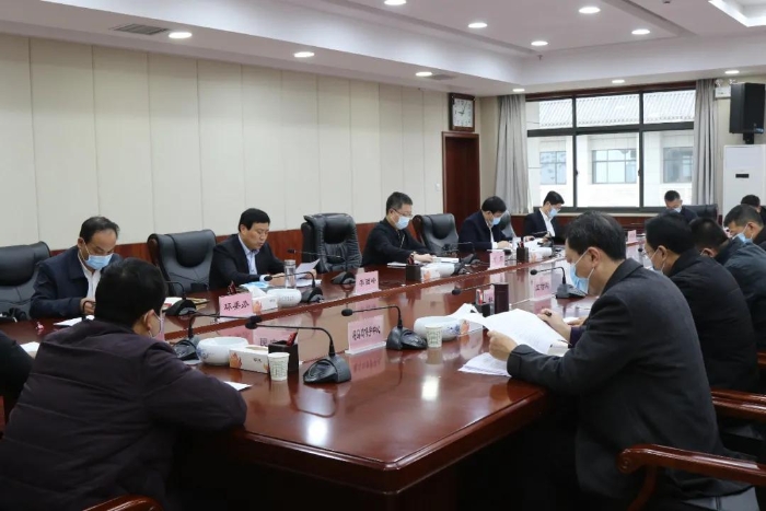 韩城市召开中省环保督察反馈问题整改暨12月份大气污染防治推进会（图）