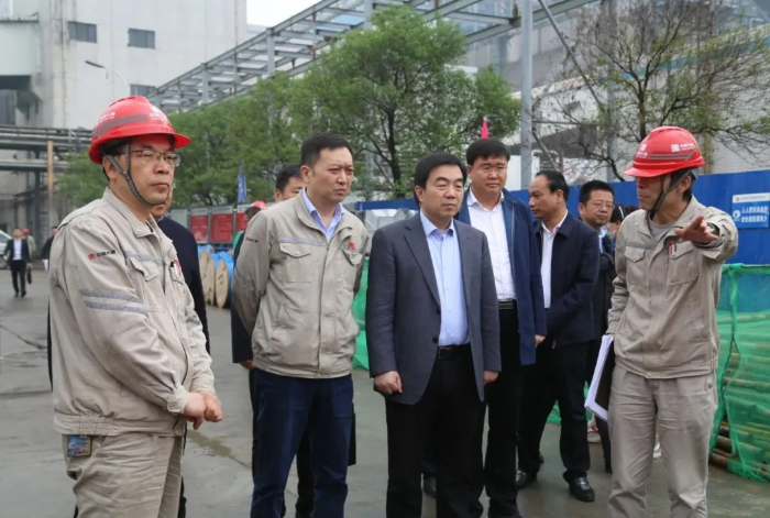 亢振峰带队在大唐韩城第二发电公司调研（图）