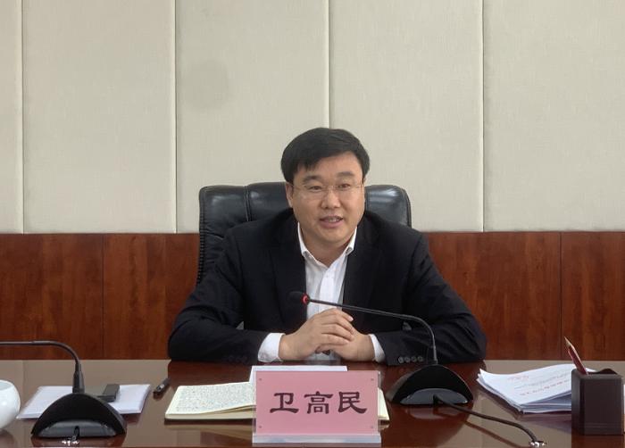 韩城市召开生态环境保护以案促改警示教育工作会议（图 ）