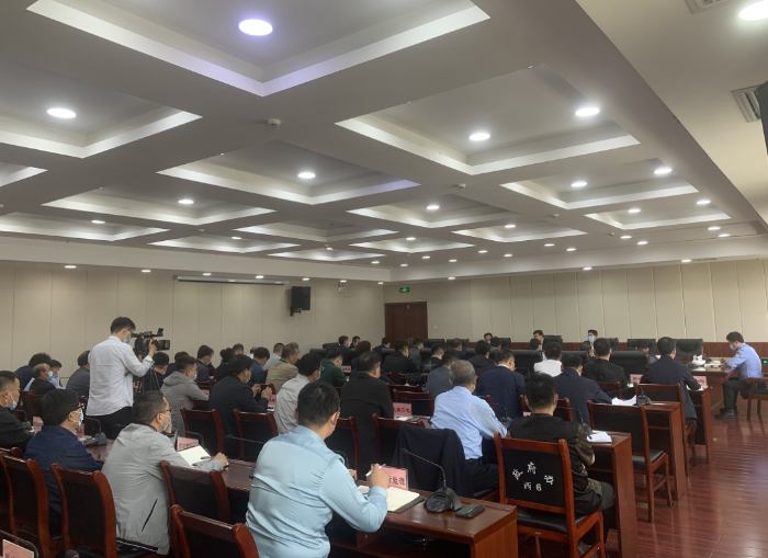 韩城市召开生态环境保护以案促改警示教育工作会议（图 ）