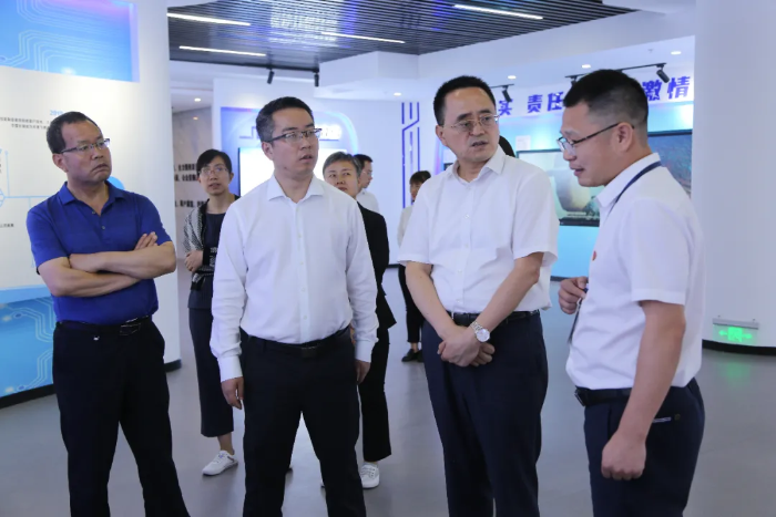 省商务厅督导检查韩城市招商引资工作（图）