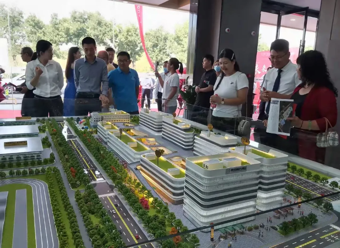 韩城：黄河国际汽博园项目有序建设，营销招商中心正式开放（图）
