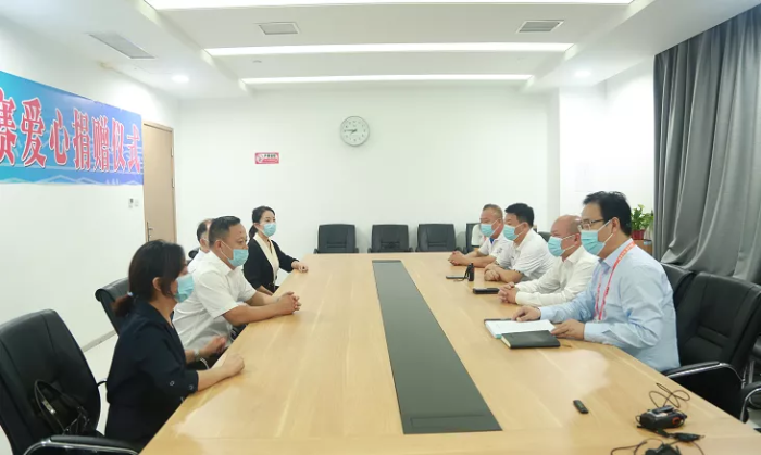 韩城：爱心企业向十四运会柔道赛事捐赠15万元物资（图）