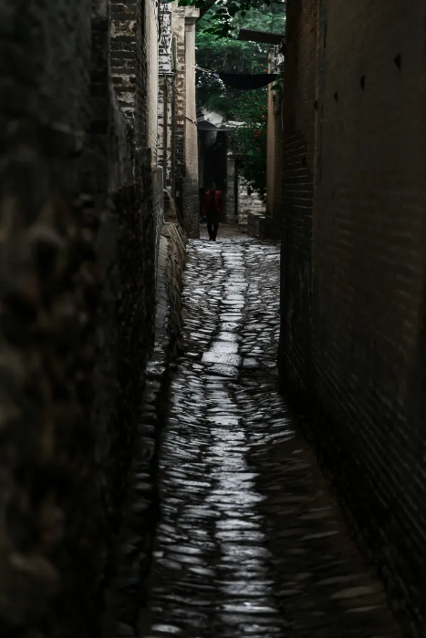 一下秋雨，韩城这处绝美的秘境古村云雾缭绕、黛瓦迷蒙！（图）