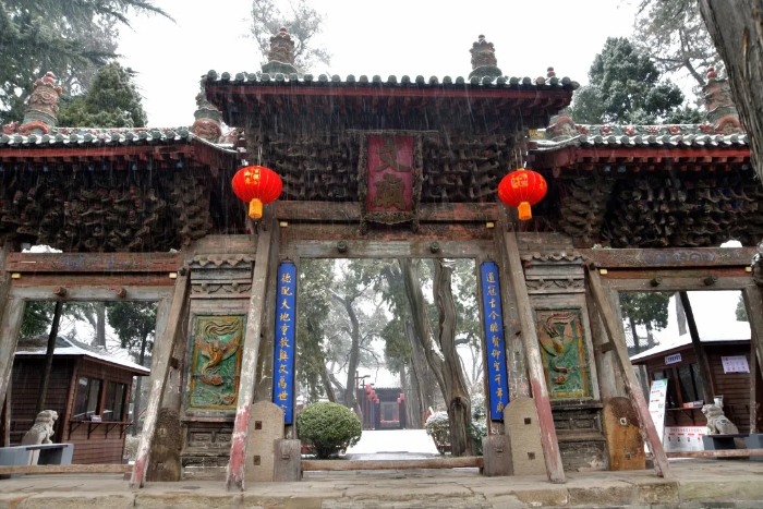 韩城：古城有文庙，雪景添新韵！（图）