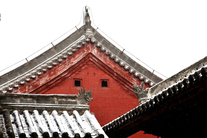 韩城：古城有文庙，雪景添新韵！（图）